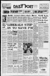 Liverpool Daily Post (Welsh Edition) Wednesday 08 March 1978 Page 1