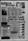 Wilmslow Express Advertiser Thursday 13 March 1986 Page 1