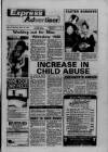 Wilmslow Express Advertiser Thursday 27 March 1986 Page 1