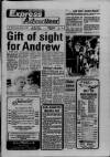 Wilmslow Express Advertiser Thursday 21 August 1986 Page 1