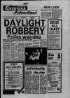 Wilmslow Express Advertiser Thursday 06 November 1986 Page 1