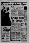 Wilmslow Express Advertiser Thursday 20 November 1986 Page 1