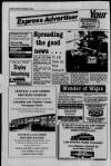 Wilmslow Express Advertiser Thursday 20 November 1986 Page 10