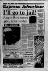 Wilmslow Express Advertiser Thursday 21 January 1988 Page 1