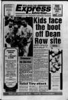 Wilmslow Express Advertiser Thursday 21 April 1988 Page 1