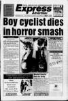 Wilmslow Express Advertiser Thursday 13 September 1990 Page 1