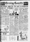 Daily Gazette for Middlesbrough Saturday 20 September 1947 Page 1