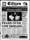Gloucester Citizen Friday 11 November 1994 Page 1