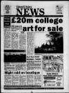 Staines & Egham News Thursday 04 June 1992 Page 1