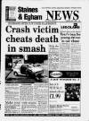 Staines & Egham News Thursday 01 May 1997 Page 1