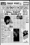 Liverpool Daily Post Monday 09 October 1978 Page 1