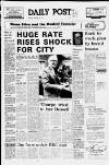 Liverpool Daily Post Saturday 25 November 1978 Page 1