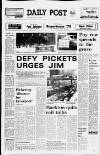 Liverpool Daily Post Wednesday 24 January 1979 Page 1