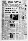 Liverpool Daily Post Saturday 17 February 1979 Page 1