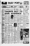 Liverpool Daily Post Friday 08 June 1979 Page 1