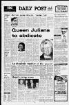 Liverpool Daily Post Friday 01 February 1980 Page 1