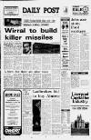 Liverpool Daily Post Wednesday 02 July 1980 Page 1