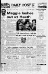 Liverpool Daily Post Monday 01 December 1980 Page 1
