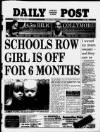 Liverpool Daily Post Monday 10 March 1997 Page 1