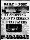 Liverpool Daily Post Thursday 02 October 1997 Page 1