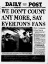 Liverpool Daily Post Tuesday 09 December 1997 Page 1