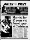 Liverpool Daily Post Monday 22 December 1997 Page 1