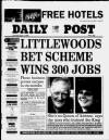 Liverpool Daily Post Thursday 08 April 1999 Page 1