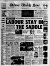 Widnes Weekly News and District Reporter Friday 05 May 1978 Page 1