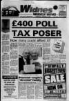 Widnes Weekly News and District Reporter Thursday 04 January 1990 Page 1