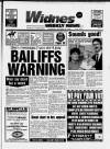 Widnes Weekly News and District Reporter Thursday 25 October 1990 Page 1