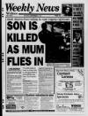 Widnes Weekly News and District Reporter Thursday 07 September 1995 Page 1