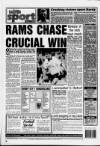 Derby Daily Telegraph Friday 01 March 1991 Page 56