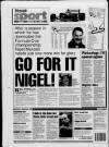 Derby Daily Telegraph Saturday 15 August 1992 Page 28