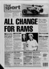 Derby Daily Telegraph Tuesday 29 September 1992 Page 36