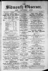 Sidmouth Observer Wednesday 31 October 1888 Page 1