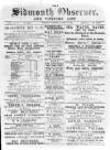 Sidmouth Observer Wednesday 10 April 1889 Page 1