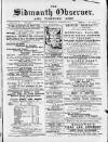 Sidmouth Observer Wednesday 06 November 1889 Page 1