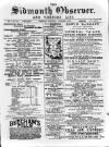 Sidmouth Observer Wednesday 11 December 1889 Page 1