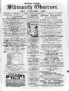 Sidmouth Observer Wednesday 25 December 1889 Page 1