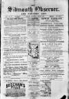Sidmouth Observer Wednesday 08 January 1890 Page 1