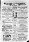 Sidmouth Observer Wednesday 12 March 1890 Page 1