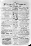 Sidmouth Observer Wednesday 16 April 1890 Page 1