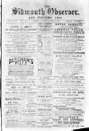Sidmouth Observer Wednesday 17 September 1890 Page 1