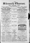 Sidmouth Observer Wednesday 04 February 1891 Page 1