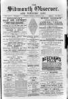 Sidmouth Observer Wednesday 18 February 1891 Page 1