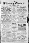 Sidmouth Observer Wednesday 01 April 1891 Page 1
