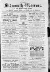 Sidmouth Observer Wednesday 03 June 1891 Page 1