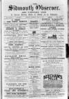 Sidmouth Observer Wednesday 17 June 1891 Page 1