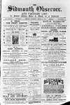 Sidmouth Observer Wednesday 13 January 1892 Page 1