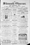 Sidmouth Observer Wednesday 03 February 1892 Page 1